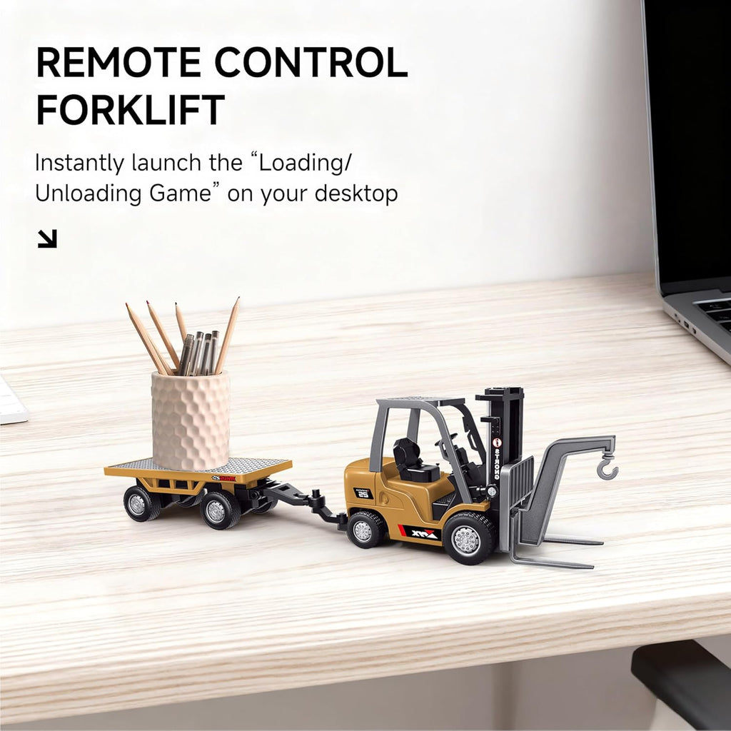 Mini RC İş Makineleri - Uzaktan Kumandalı 1:64 Ölçek İş Makineleri