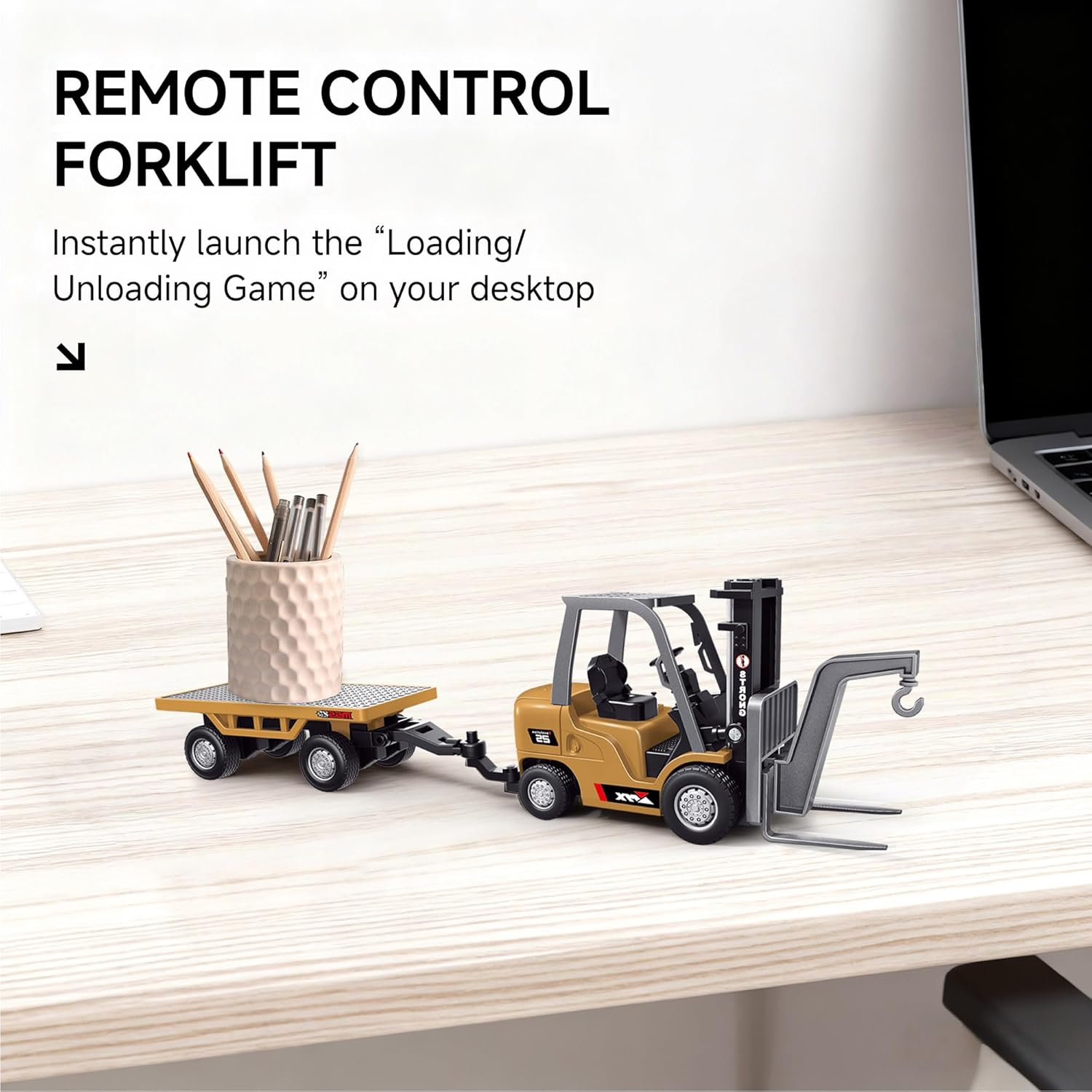 Mini RC İş Makineleri - Uzaktan Kumandalı 1:64 Ölçek İş Makineleri