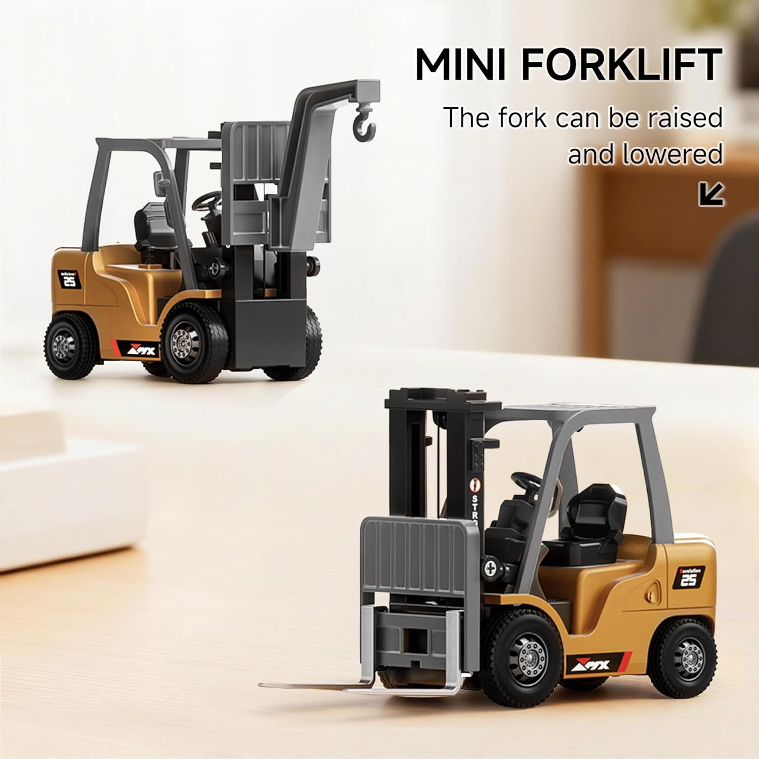 Mini RC İş Makineleri - Uzaktan Kumandalı 1:64 Ölçek İş Makineleri