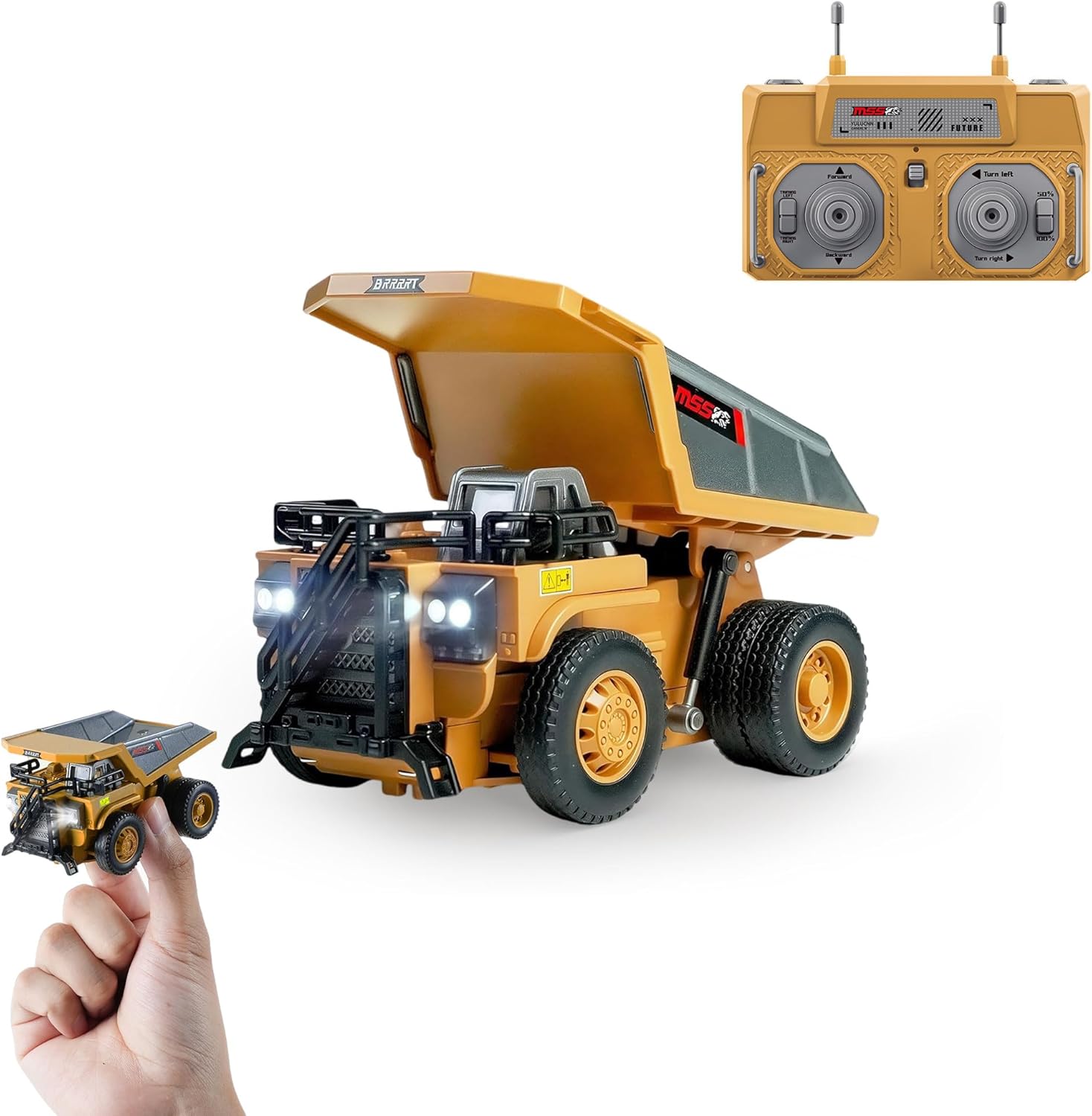 Mini RC İş Makineleri - Uzaktan Kumandalı 1:64 Ölçek İş Makineleri