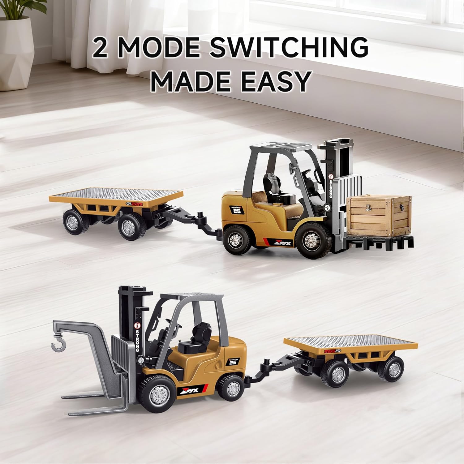 Mini RC İş Makineleri - Uzaktan Kumandalı 1:64 Ölçek İş Makineleri