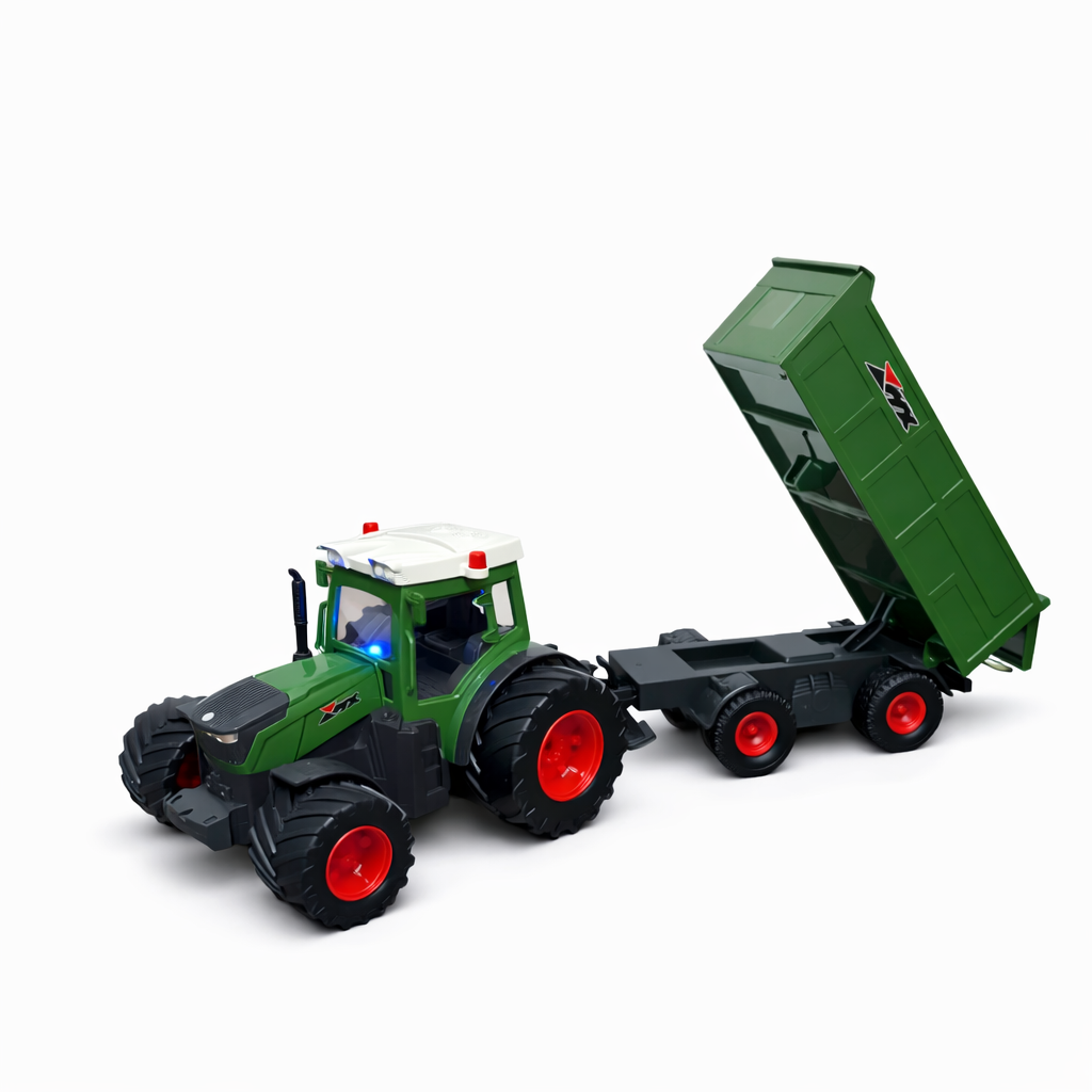 R/C 6CH 2.4 GHz Uzaktan Kumandalı Römorklu Traktör