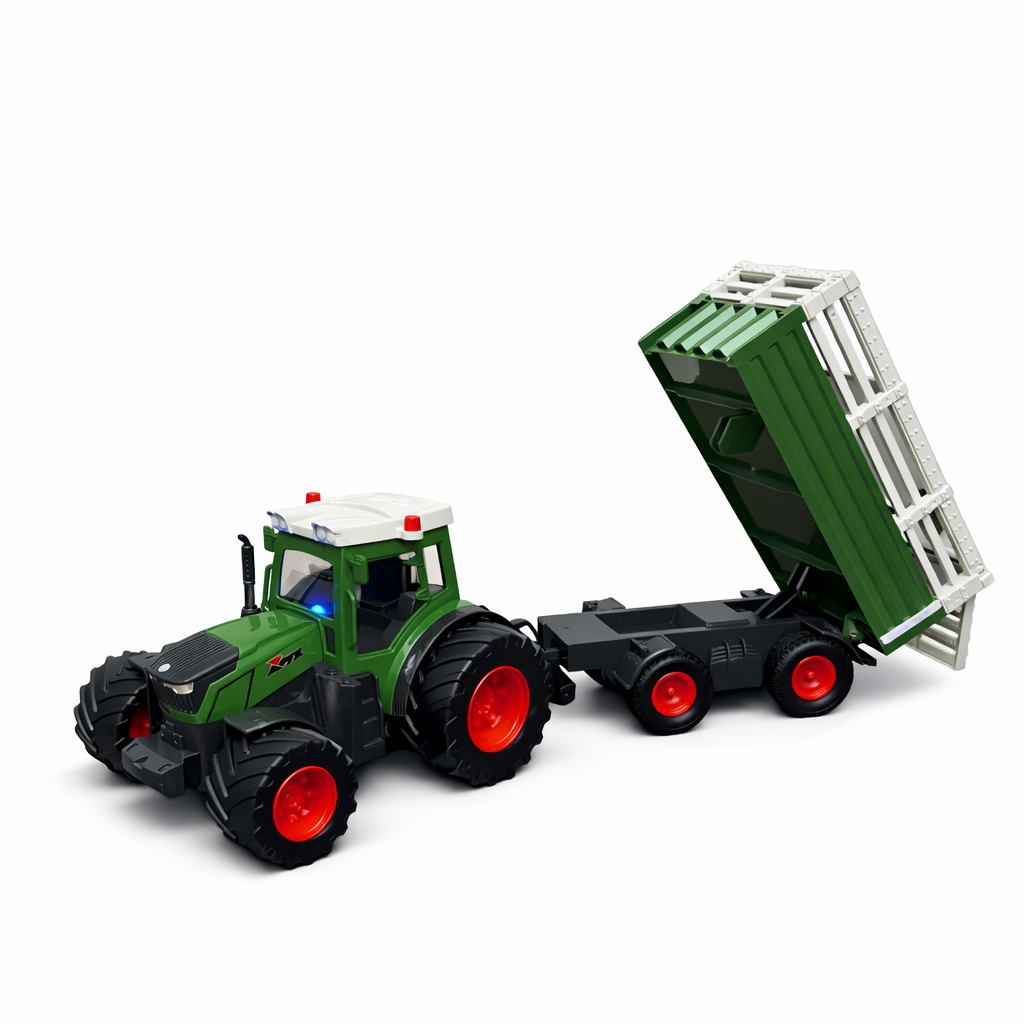 R/C 6CH 2.4 GHz Uzaktan Kumandalı Römorklu Traktör