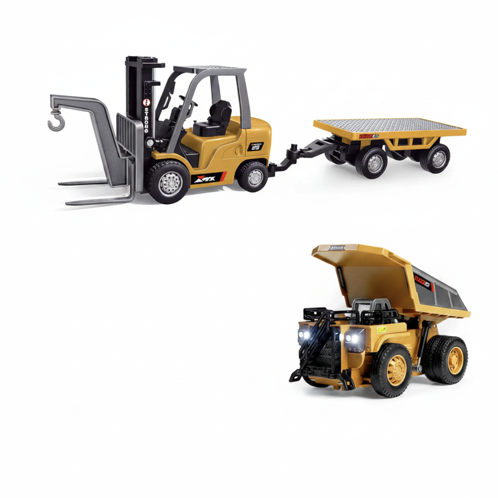 Mini RC Forklift - Uzaktan Kumandalı 1:64 Ölçek