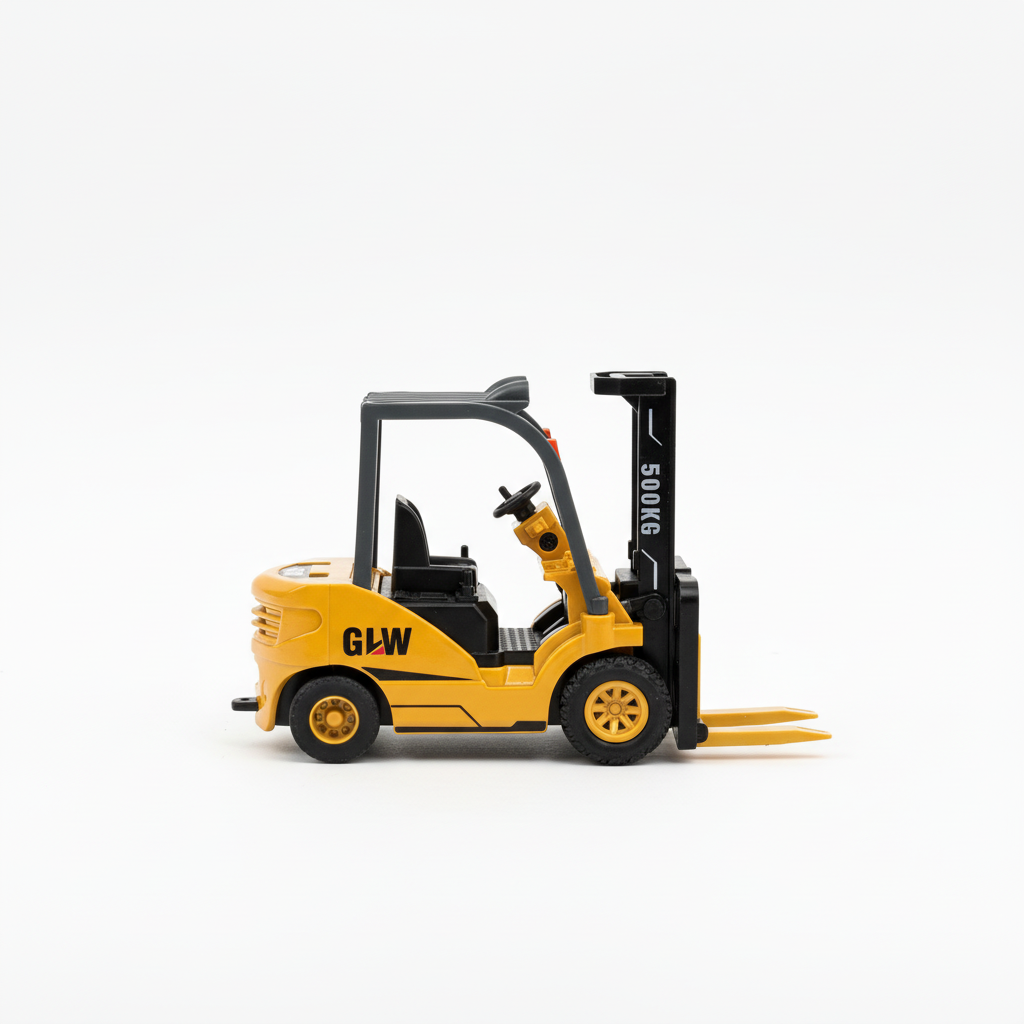 Profesyonel Forklift Görseli - Yan Açı