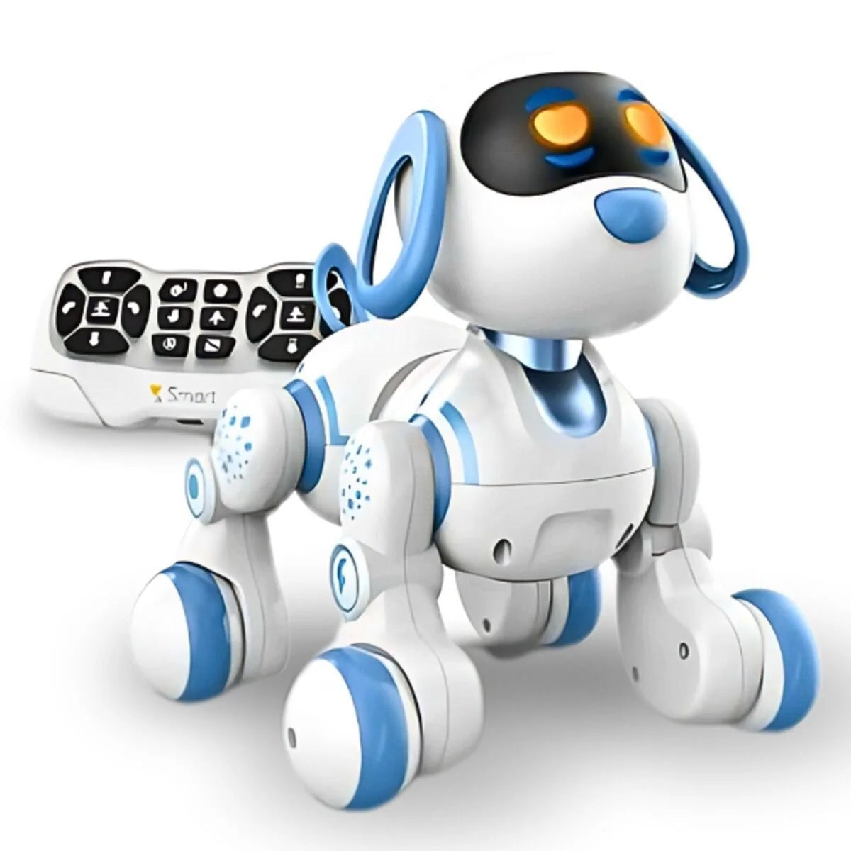 Uzaktan Kumandalı Akıllı Robot Köpek | Şarjlı, Sesli, LED Işıklı